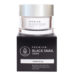 Odżywczy krem przeciwstarzeniowy ze śluzem ślimaka Med B Premium Black Snail Cream 50 ml
