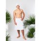 Unikalne_Kosmetyki_yeye_frotte_komplet_kilt_wiazany_spodnica_czapka_bawelna_bialy_1