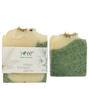 Mydło 100% naturalne ręcznie robione konopia i jaśmin YEYE Made in Nature Mydło 100% naturalne ręcznie robione konopia i jaśmin YEYE Made in Nature