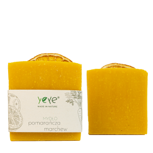 Mydło 100% naturalne ręcznie robione pomarańcza i marchewka YEYE Made in Nature Mydło 100% naturalne ręcznie robione pomarańcza i marchewka YEYE Made in Nature