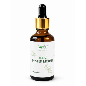 Olej z pestek moreli BIO zimnotłoczony nierafinowany 50ml YEYE Made in Nature Olej z pestek moreli BIO zimnotłoczony nierafinowany 50ml YEYE Made in Nature