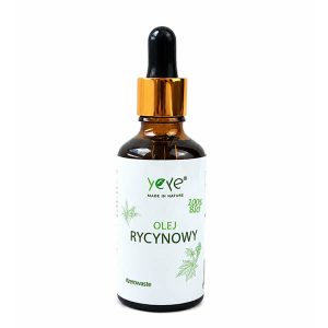 Olej rycynowy BIO zimnotłoczony nierafinowany 50ml YEYE Made in Nature Olej rycynowy BIO zimnotłoczony nierafinowany 50ml YEYE Made in Nature