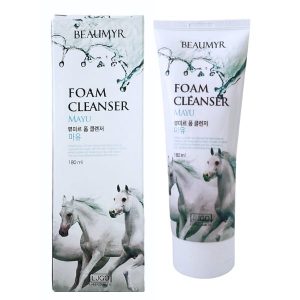 Pianka oczyszczająca z tłuszczem końskim Beaumyr 180 ml Pianka oczyszczająca z tłuszczem końskim Beaumyr 180 ml